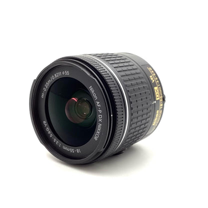 【全額返金保証】【最速発送】Nikon AF-P DX NIKKOR 18-55mm f/3.5-5.6G VR 美品 動作確認済