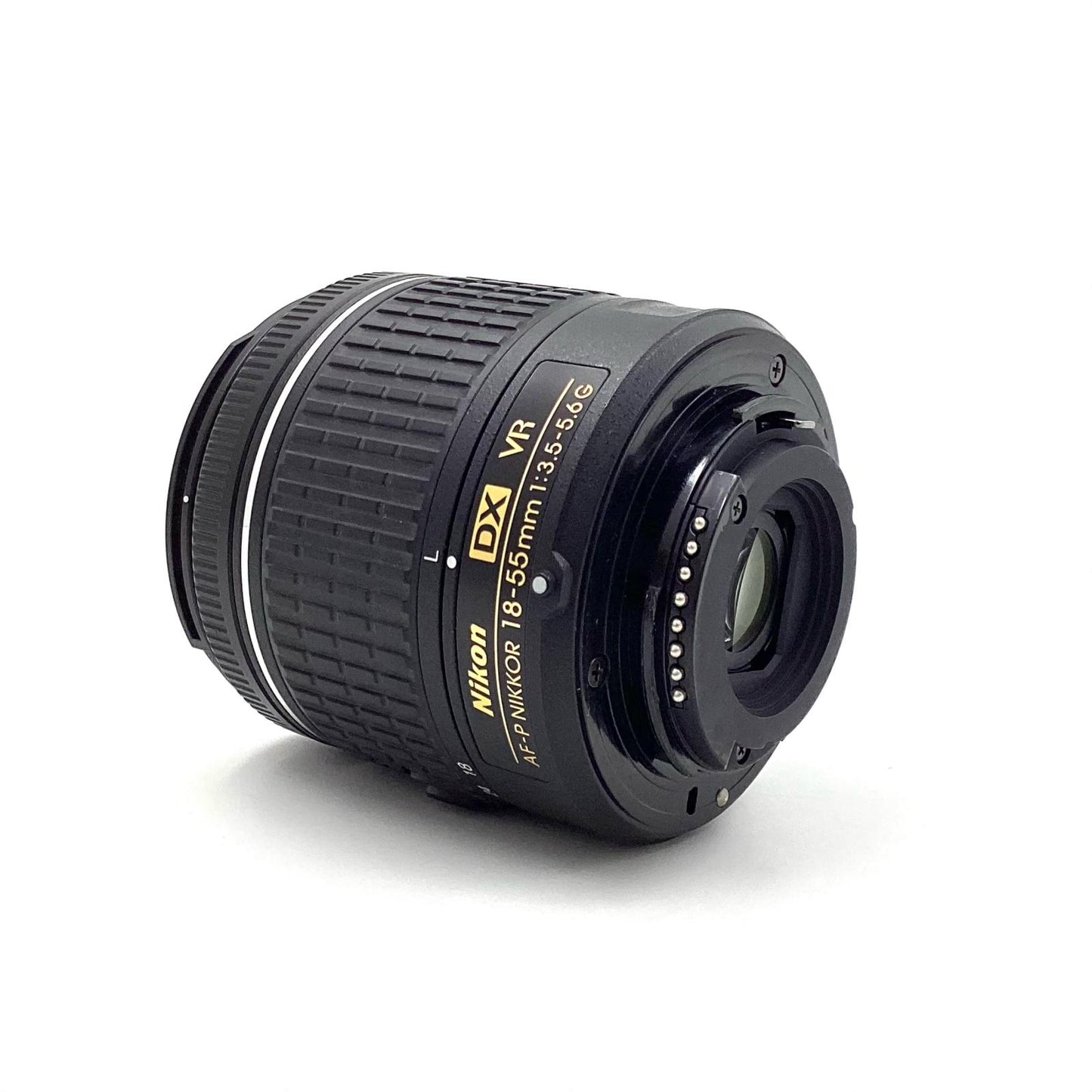 【全額返金保証】【最速発送】Nikon AF-P DX NIKKOR 18-55mm f/3.5-5.6G VR 美品 動作確認済