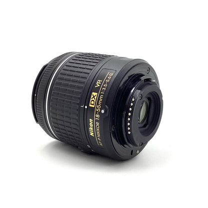 【全額返金保証】【最速発送】Nikon AF-P DX NIKKOR 18-55mm f/3.5-5.6G VR 美品 動作確認済
