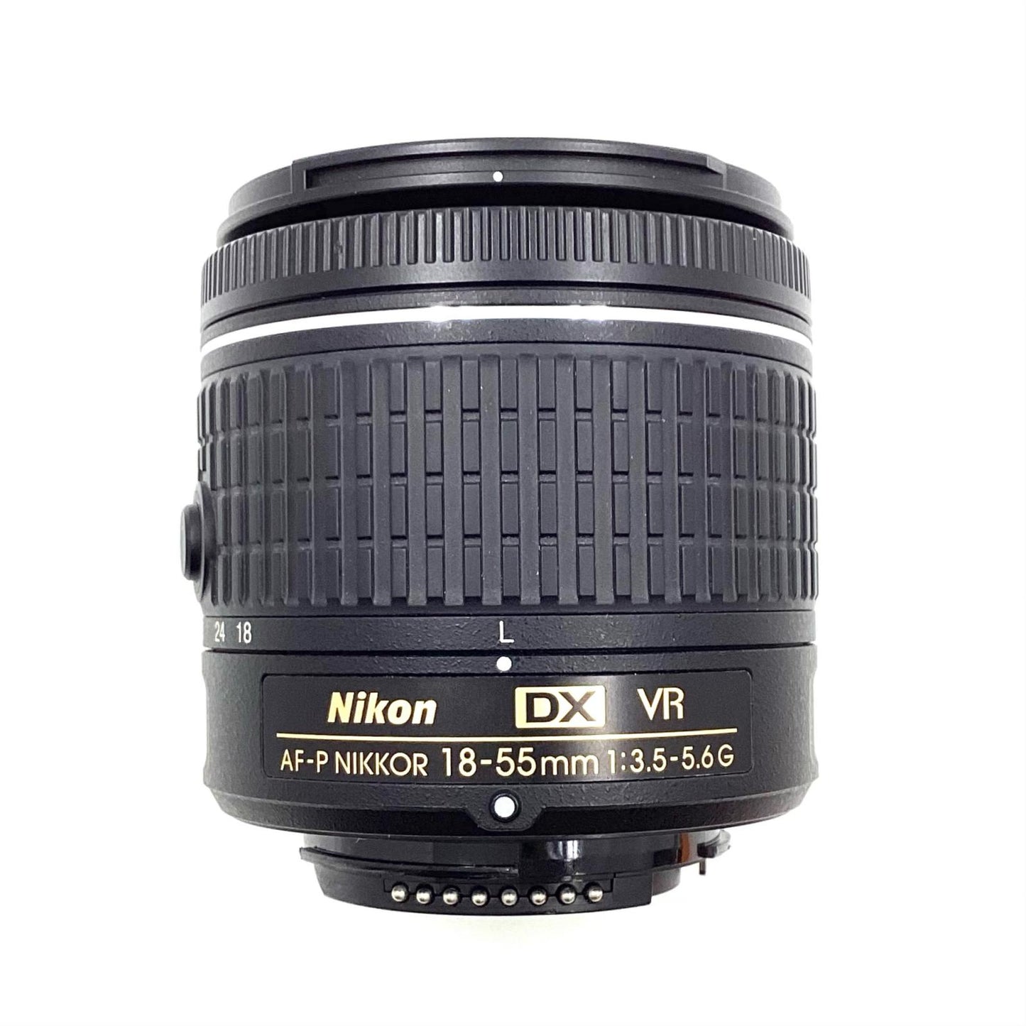 【全額返金保証】【最速発送】Nikon AF-P DX NIKKOR 18-55mm f/3.5-5.6G VR 美品 動作確認済