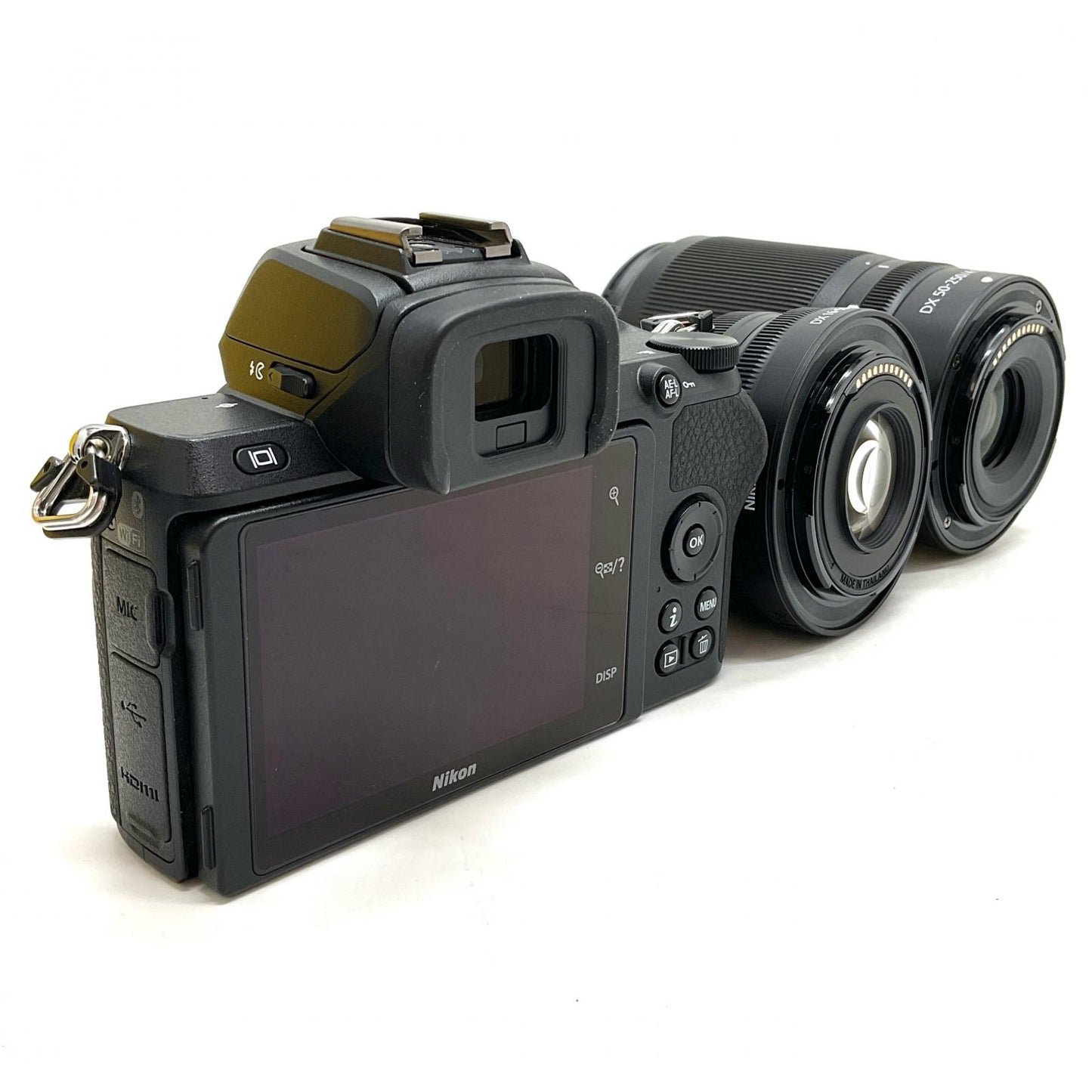 【全額返金保証】【最速発送】Nikon デジタル一眼 Z 50 ダブルズームキット ブラック 美品 動作確認済