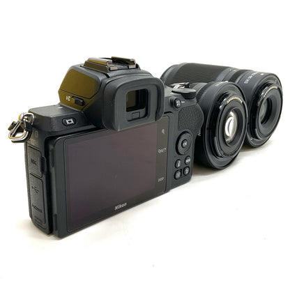 【全額返金保証】【最速発送】Nikon デジタル一眼 Z 50 ダブルズームキット ブラック 美品 動作確認済