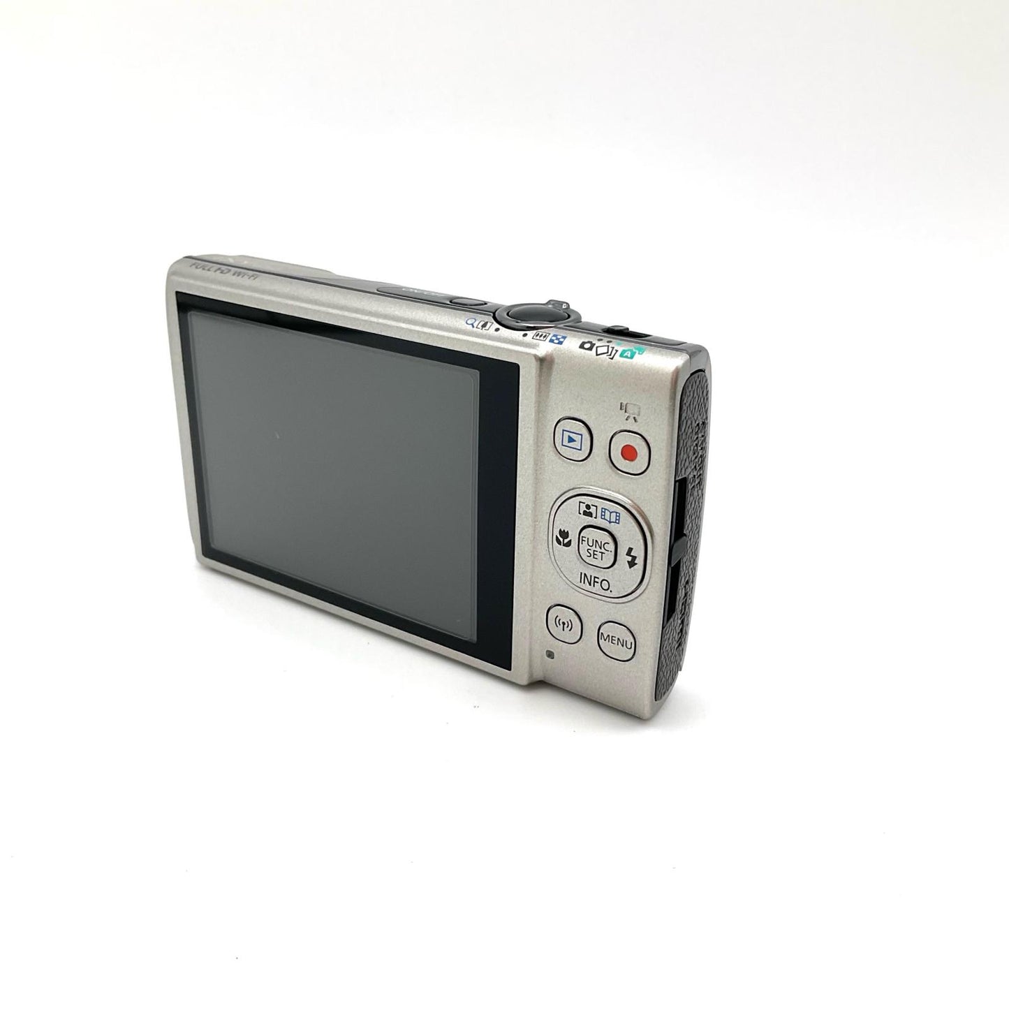 【全額返金保証】【最速発送】Canon コンパクトデジタルカメラ IXY650 [シルバー] 超美品 動作確認済