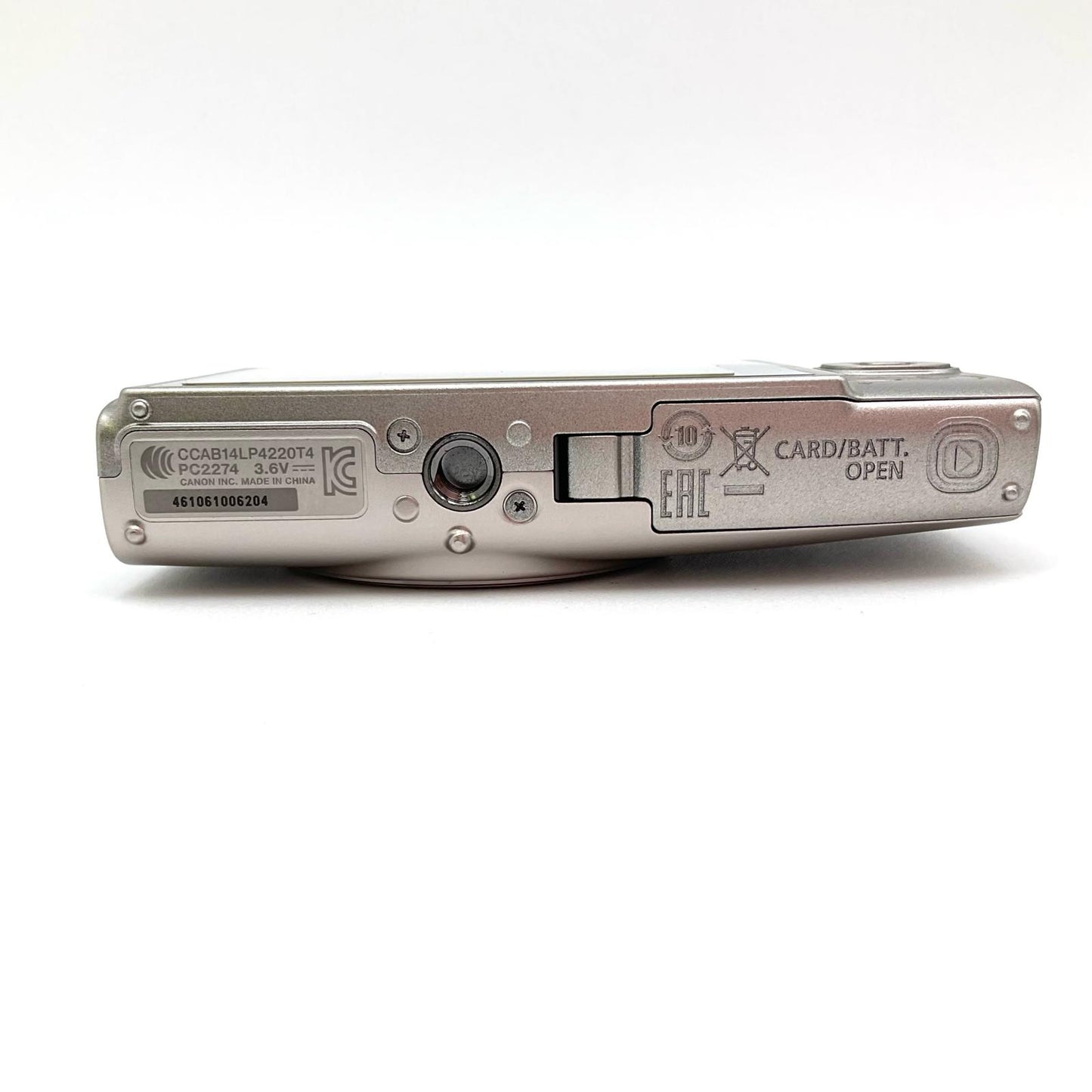 【全額返金保証】【最速発送】Canon コンパクトデジタルカメラ IXY650 [シルバー] 超美品 動作確認済