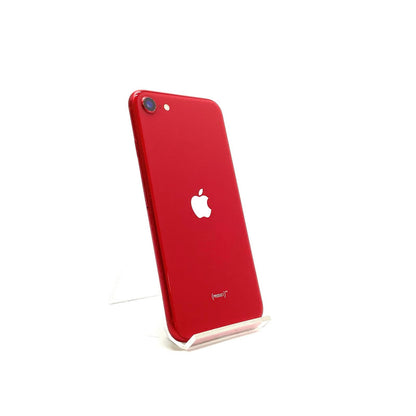 【全額返金保証】【最速発送】Apple iPhone iPhone SE（第2世代） 128GB レッド docomo SIMフリー 白ロム 動作確認済 76%