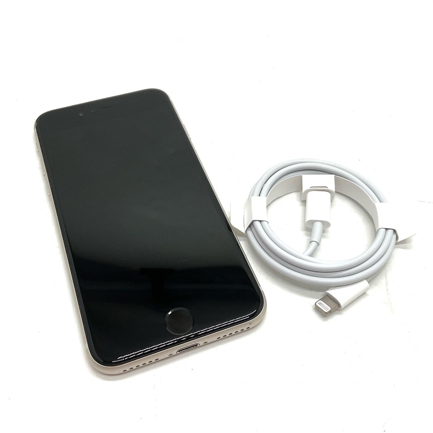 【全額返金保証】【最速発送】Apple iPhone iPhone SE（第3世代） 128GB スターライト SIMフリー 美品 動作確認済 86%