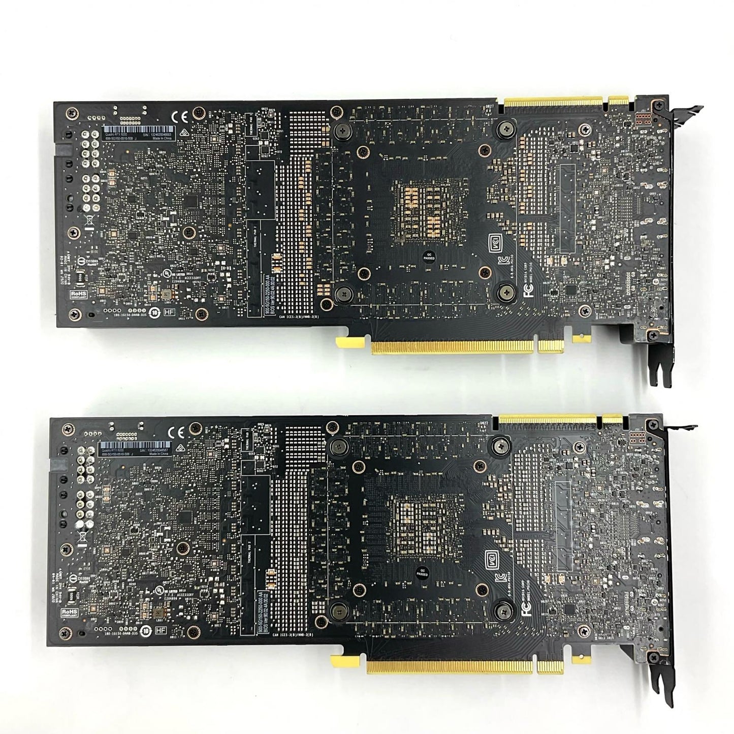 【全額返金保証】【最速発送】 グラフィックボード NVIDIA Qadro RTX 6000 2枚組 NVリンクアダプター付属 美品 動作確認済