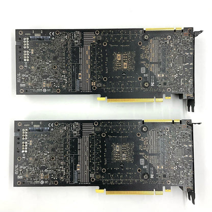 【全額返金保証】【最速発送】 グラフィックボード NVIDIA Qadro RTX 6000 2枚組 NVリンクアダプター付属 美品 動作確認済