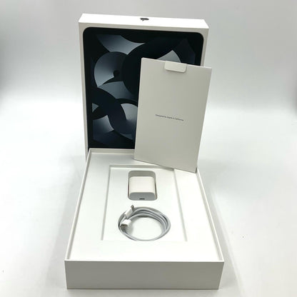 【全額返金保証】【最速発送】Apple iPad Air 10.9インチ 第5世代 256GB スペースグレイ Wi-Fi 美品 動作確認済