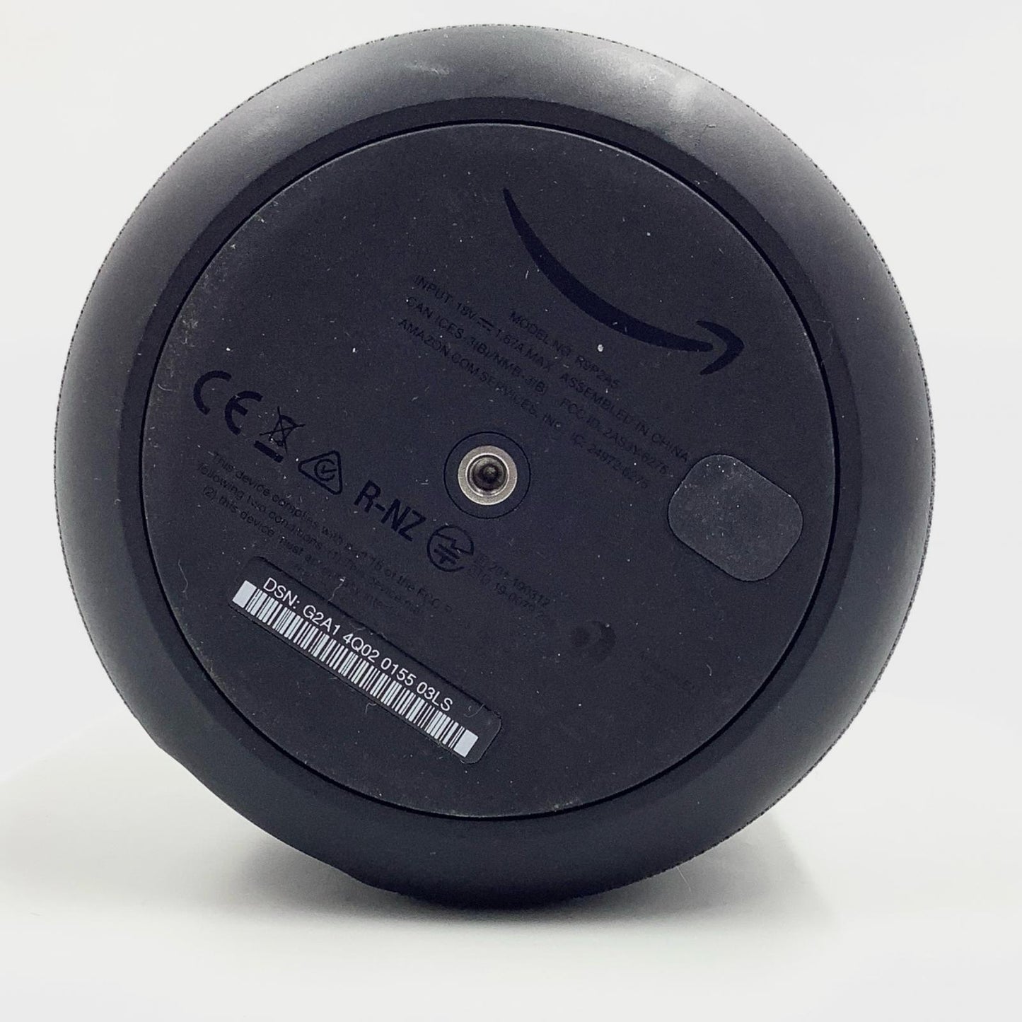 【全額返金保証】【最速発送】Amazon Amazon Echo 第3世代 R9P2A5 美品 動作確認済