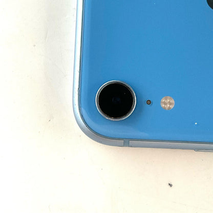 【全額返金保証】【最速発送】Apple iPhone iPhone XR 128GB ブルー Softbank 白ロム 動作確認済