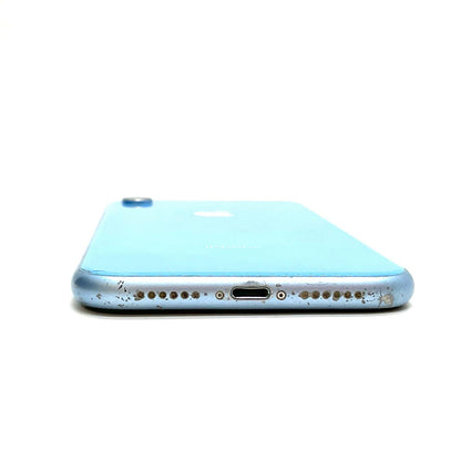 【全額返金保証】【最速発送】Apple iPhone iPhone XR 128GB ブルー Softbank 白ロム 動作確認済