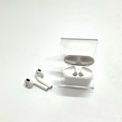 【全額返金保証】【最速発送】Apple AirPods with Charging Case 第2世代 MV7N2J/A 美品 動作確認済