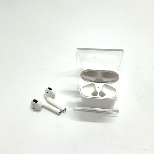 【全額返金保証】【最速発送】Apple AirPods with Charging Case 第2世代 MV7N2J/A 美品 動作確認済