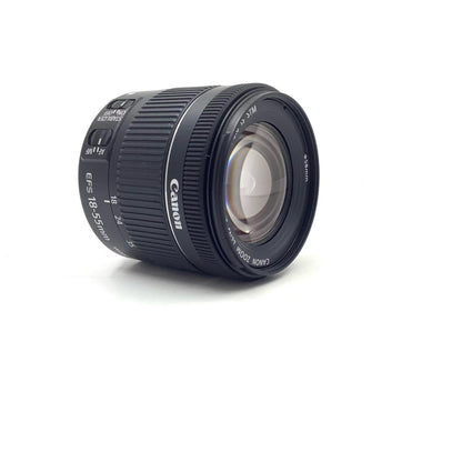 【全額返金保証】【最速発送】Canon EF-S18-55mm F4-5.6 IS STM 美品 動作確認済