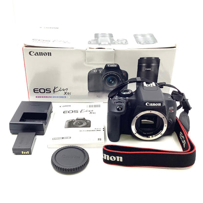 【全額返金保証】【最速発送】Canon デジタル一眼 EOS Kiss X9i ボディ ブラック 美品 動作確認済