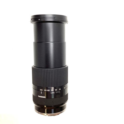 【全額返金保証】【最速発送】TAMRON 18-200mm F/3.5-6.3 Di III VC (Model B011) ブラック [ソニー用] 美品 動作確認済