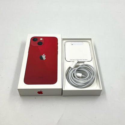 【最速発送】Apple iPhone iPhone 13 mini 128GB (PRODUCT)RED docomo SIMフリー 白ロム【難有】 83%