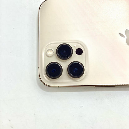 【全額返金保証】【最速発送】Apple iPhone iPhone 12 Pro Max 256GB ゴールド docomo 白ロム 美品 動作確認済 89%