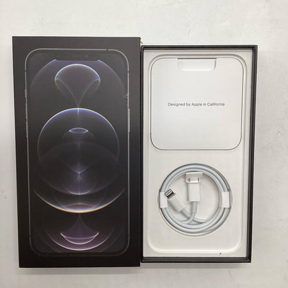 【全額返金保証】【最速発送】Apple iPhone iPhone 12 Pro Max 256GB グラファイト docomo 白ロム 美品 動作確認済 82%