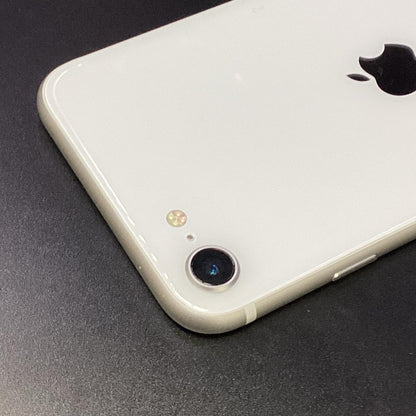 【最速発送】Apple iPhone iPhone SE（第2世代） 64GB ホワイト au SIMフリー 白ロム【難有】 75%