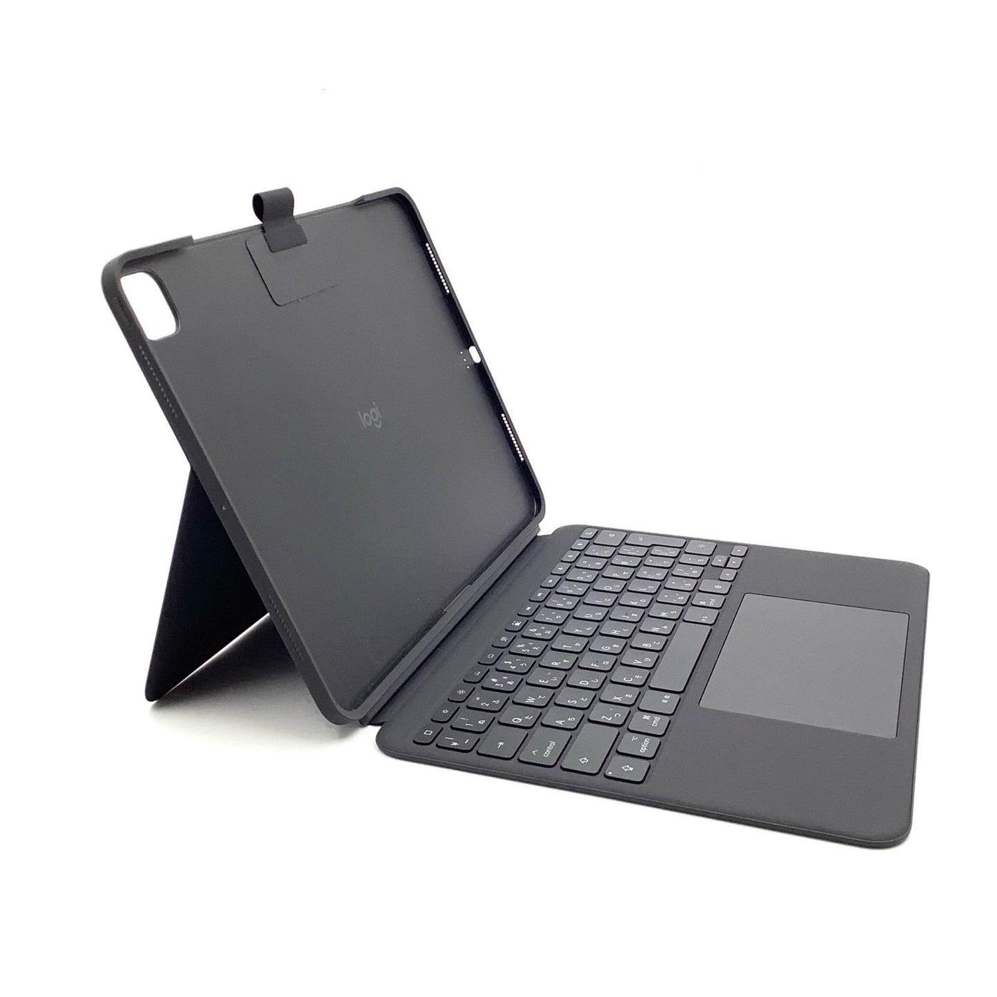 【全額返金保証】【最速発送】Logicool Combo Touch iPad Pro 13インチ M5 / M4キーボード付き ケース iK1276GRA 美品 動作確認済