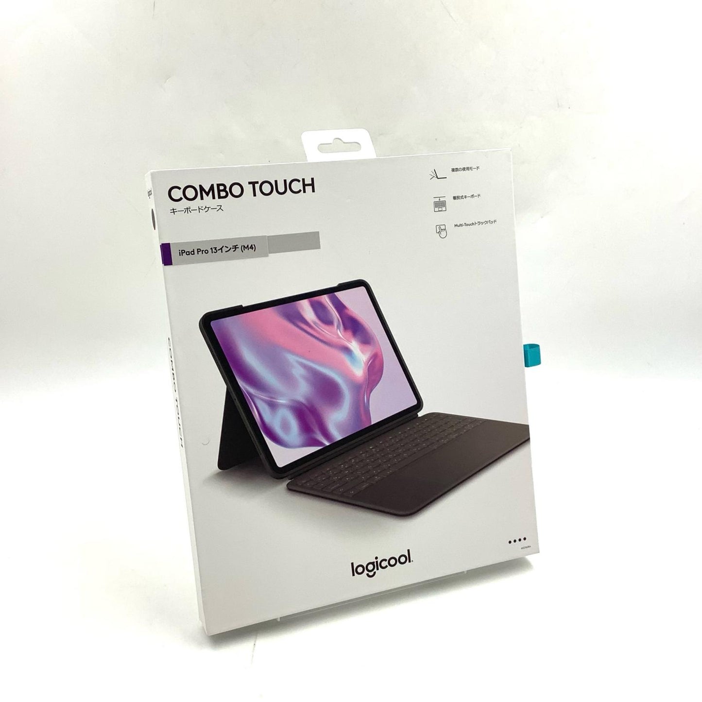 【全額返金保証】【最速発送】Logicool Combo Touch iPad Pro 13インチ M5 / M4キーボード付き ケース iK1276GRA 美品 動作確認済