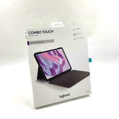 【全額返金保証】【最速発送】Logicool Combo Touch iPad Pro 13インチ M5 / M4キーボード付き ケース iK1276GRA 美品 動作確認済