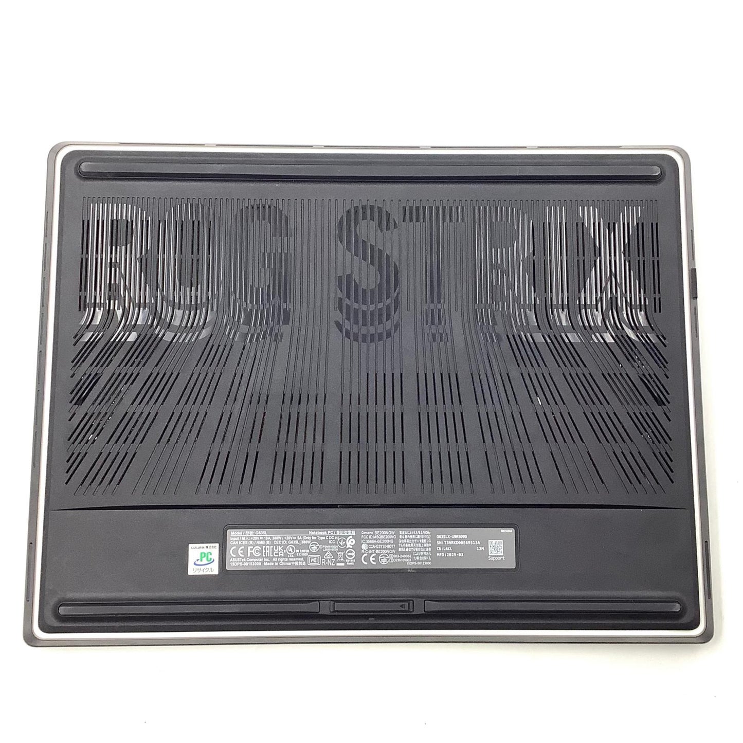 【全額返金保証】【最速発送】ASUS ROG Strix SCAR 16 G635 G635LX-U9R5090 Core Ultra 9 275HX 64GB M.2 SSD 2TB RTX 5090 美品 動作確認済