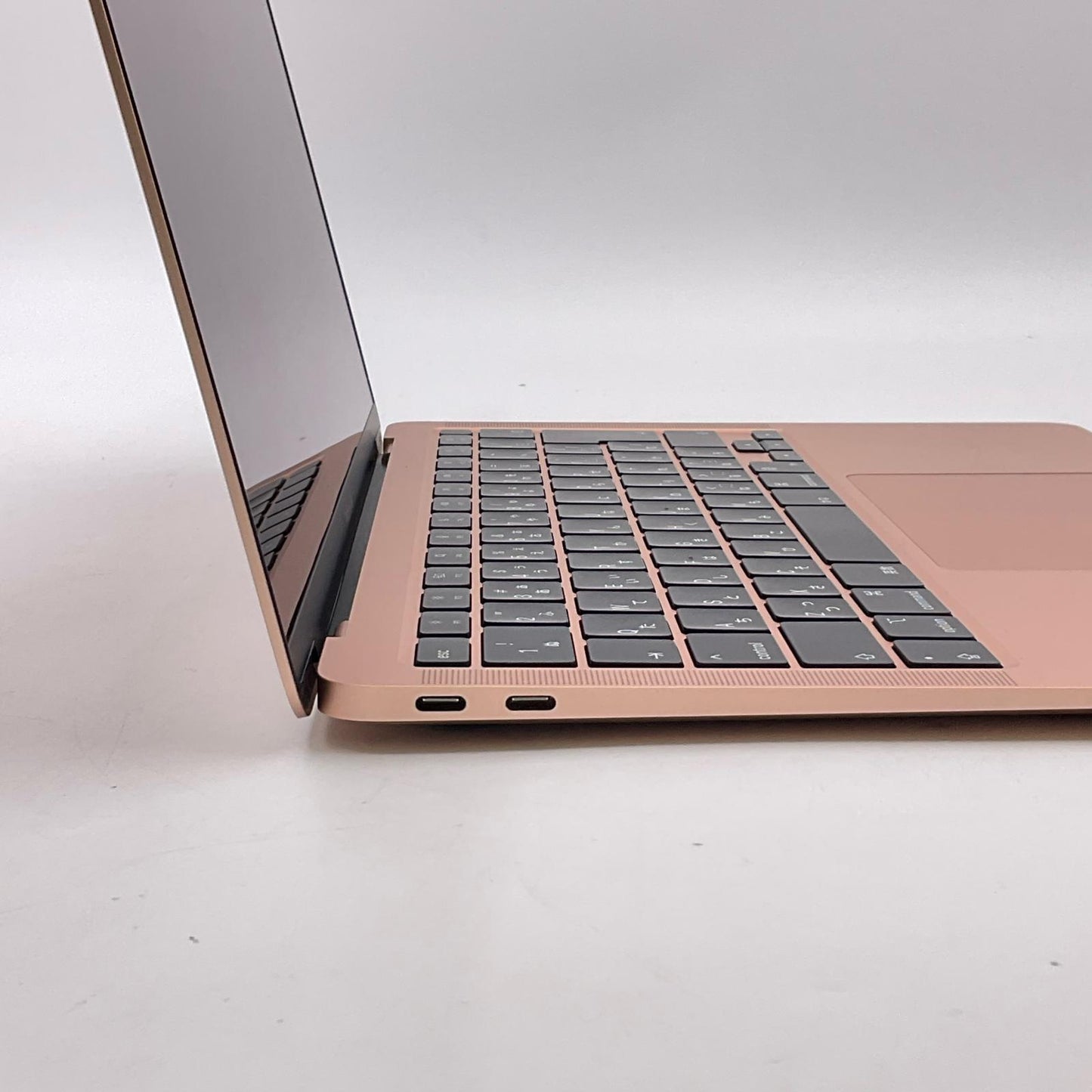 【全額返金保証】【最速発送】Apple MacBook Air 13.3インチ 2020 M1 8GB 256GB ゴールド 85% 美品 動作確認済
