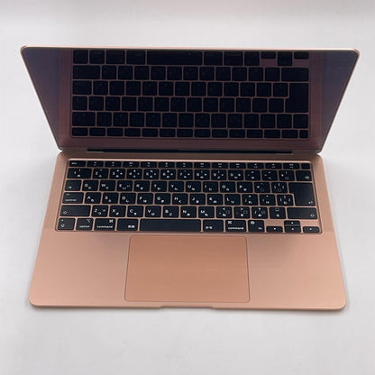【全額返金保証】【最速発送】Apple MacBook Air 13.3インチ 2020 M1 8GB 256GB ゴールド 85% 美品 動作確認済