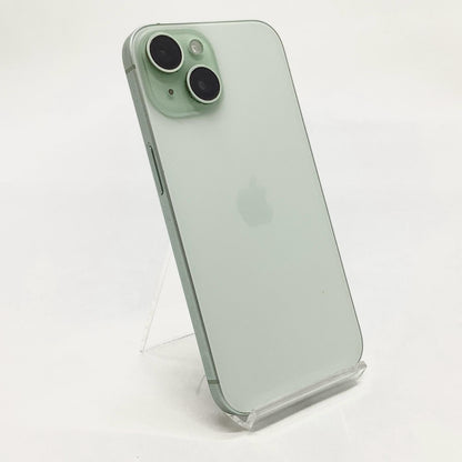 【全額返金保証】【最速発送】Apple iPhone iPhone 15 512GB グリーン Softbank 美品 動作確認済 90%
