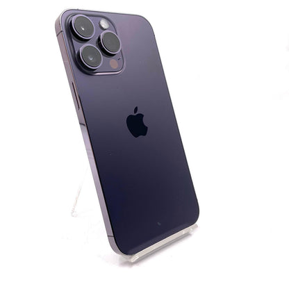 【全額返金保証】【最速発送】Apple iPhone iPhone 14 Pro Max 128GB ディープパープル Softbank 白ロム 美品 動作確認済 83%