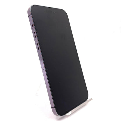 【全額返金保証】【最速発送】Apple iPhone iPhone 14 Pro Max 128GB ディープパープル Softbank 白ロム 美品 動作確認済 83%