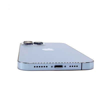 【全額返金保証】【最速発送】Apple iPhone iPhone 13 Pro Max 128GB シエラブルー au 白ロム 動作確認済 78%