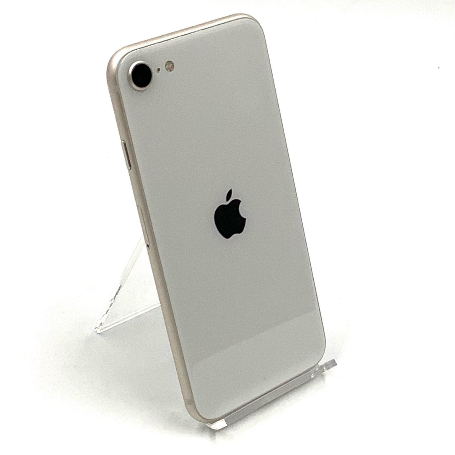 【全額返金保証】【最速発送】Apple iPhone iPhone SE（第3世代） 64GB スターライト au 白ロム 美品 動作確認済 82%
