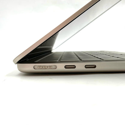 【全額返金保証】【最速発送】Apple MacBook Air 13インチ 2022 Apple M2 8GB 256GB スターライト 93% 美品 動作確認済