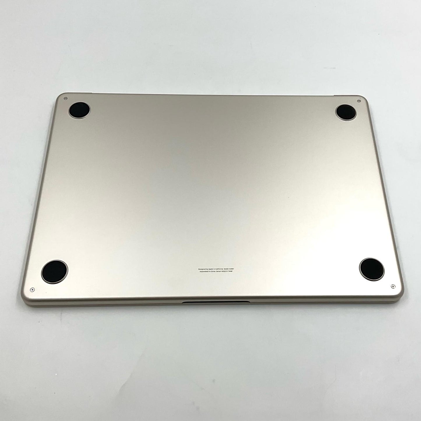【全額返金保証】【最速発送】Apple MacBook Air 13インチ 2022 Apple M2 8GB 256GB スターライト 93% 美品 動作確認済