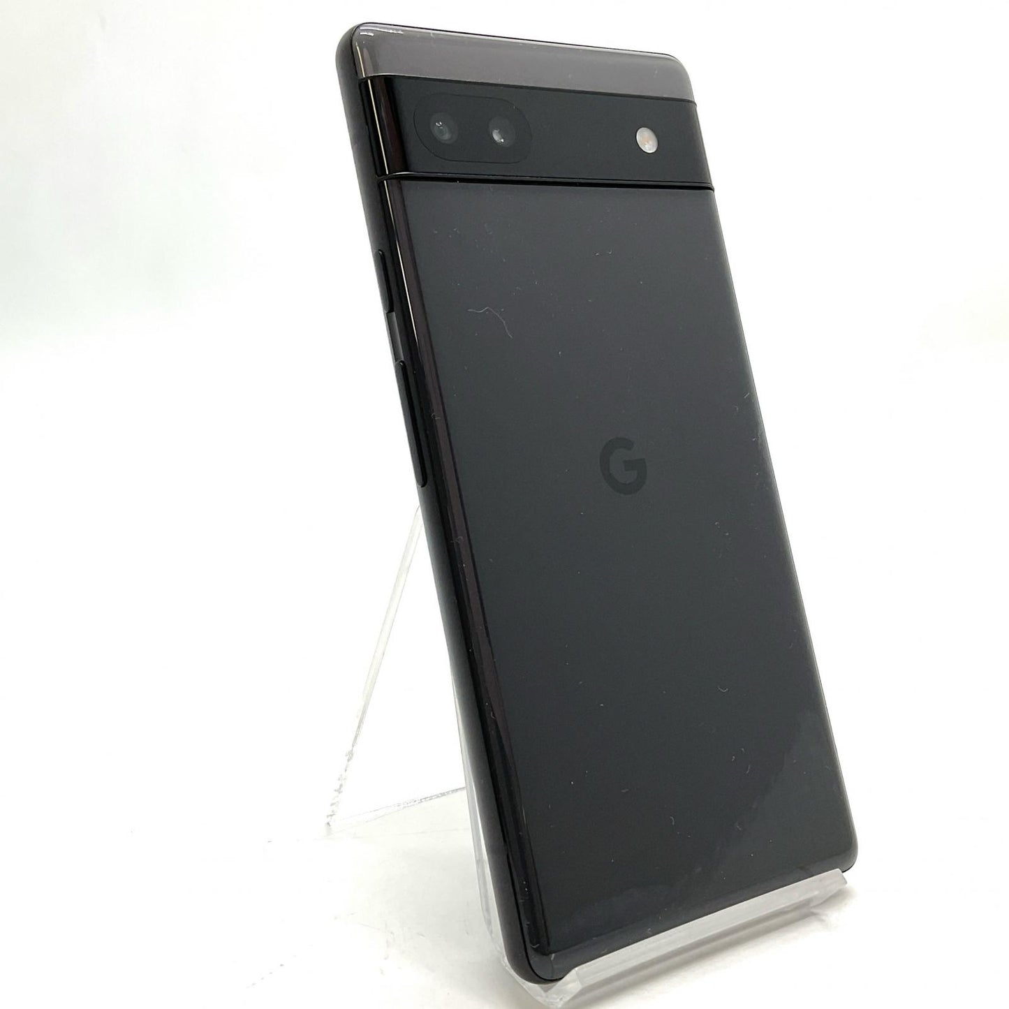 【全額返金保証】【最速発送】Google Pixel 6a 128GB チャコール au GB17L 白ロム 美品 動作確認済