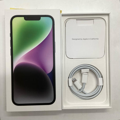 【全額返金保証】【最速発送】Apple iPhone iPhone 14 256GB ミッドナイト SIMフリー 白ロム 美品 動作確認済 84%