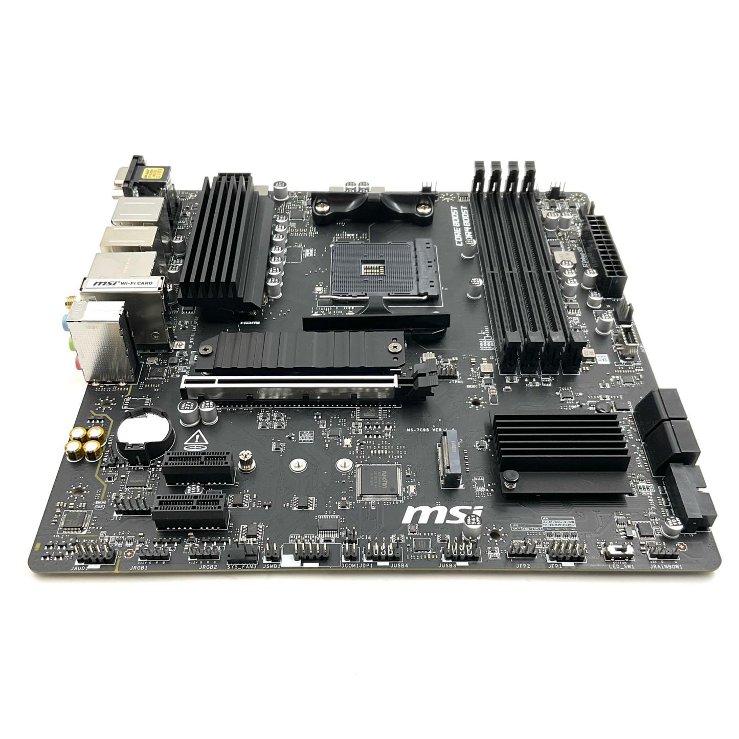 【全額返金保証】【最速発送】MSI マザーボード B550M PRO-VDH WIFI 超美品 動作確認済