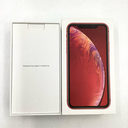 【最速発送】Apple iPhone iPhone XR 128GB (PRODUCT)RED SIMフリー 白ロム【難有】 78%
