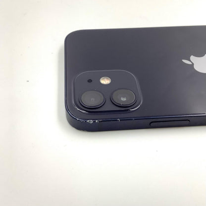 【最速発送】Apple iPhone iPhone 12 128GB ブラック 楽天モバイル 白ロム【難有】 75%