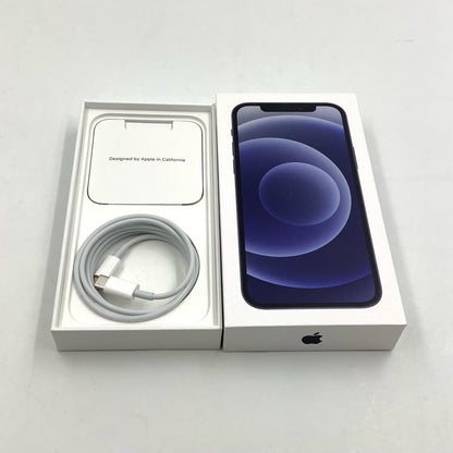 【最速発送】Apple iPhone iPhone 12 128GB ブラック 楽天モバイル 白ロム【難有】 75%