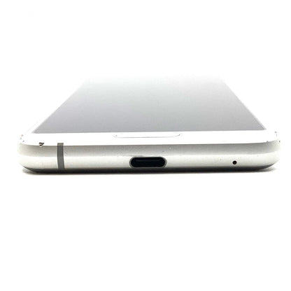 【全額返金保証】【最速発送】SHARP AQUOS sense3 64GB シルバーホワイト docomo SH-02M 白ロム 動作確認済