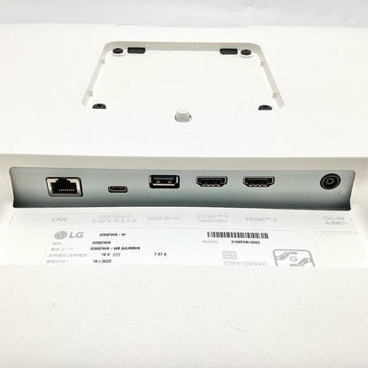 【全額返金保証】【最速発送】LG MyView Smart Monitor 32SQ780S-W 31.5インチ 美品 動作確認済