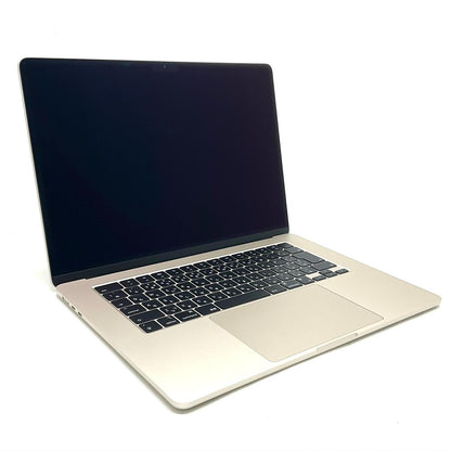 【全額返金保証】【最速発送】Apple MacBook Air 15インチ 2023 Apple M2 8GB 512GB スターライト 100% 超美品 動作確認済