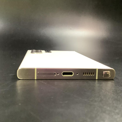 【全額返金保証】【最速発送】SAMSUNG Galaxy S23 Ultra 256GB クリーム SIMフリー SC-52D 動作確認済