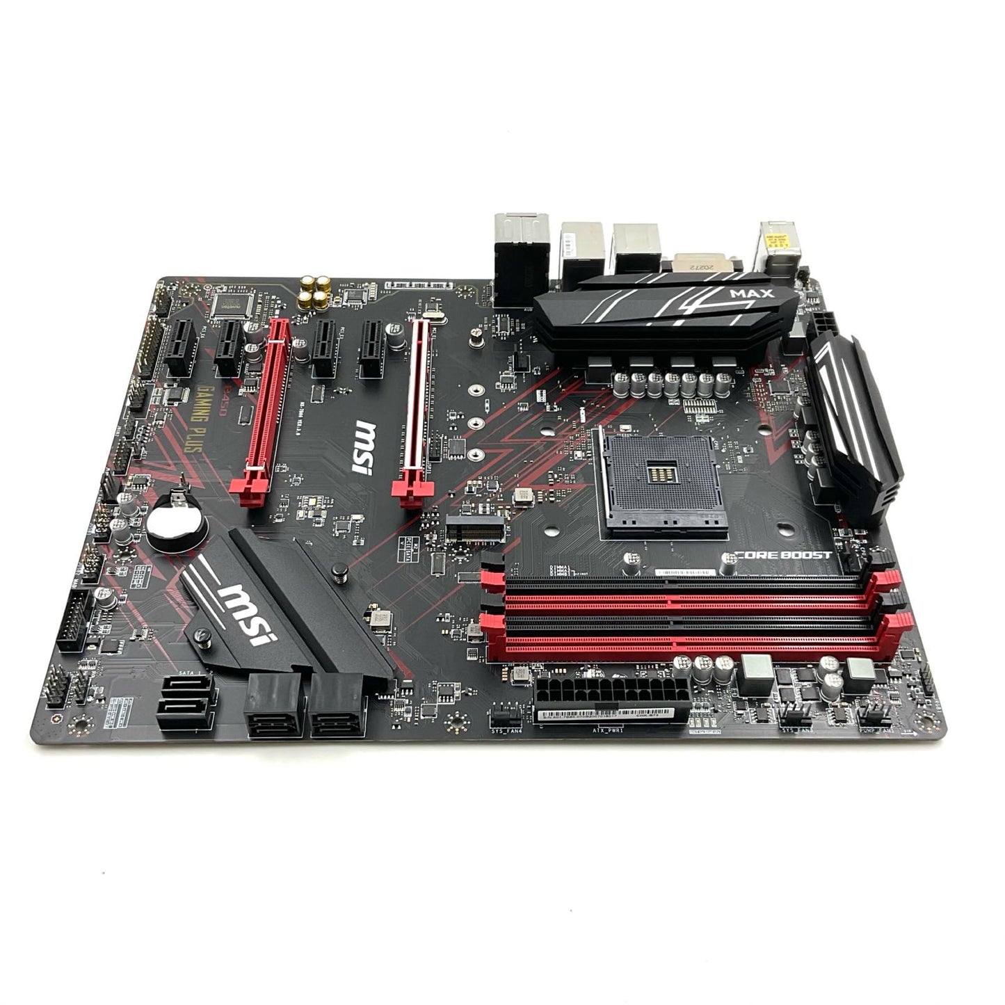 【全額返金保証】【最速発送】MSI マザーボード B450 GAMING PLUS 超美品 動作確認済
