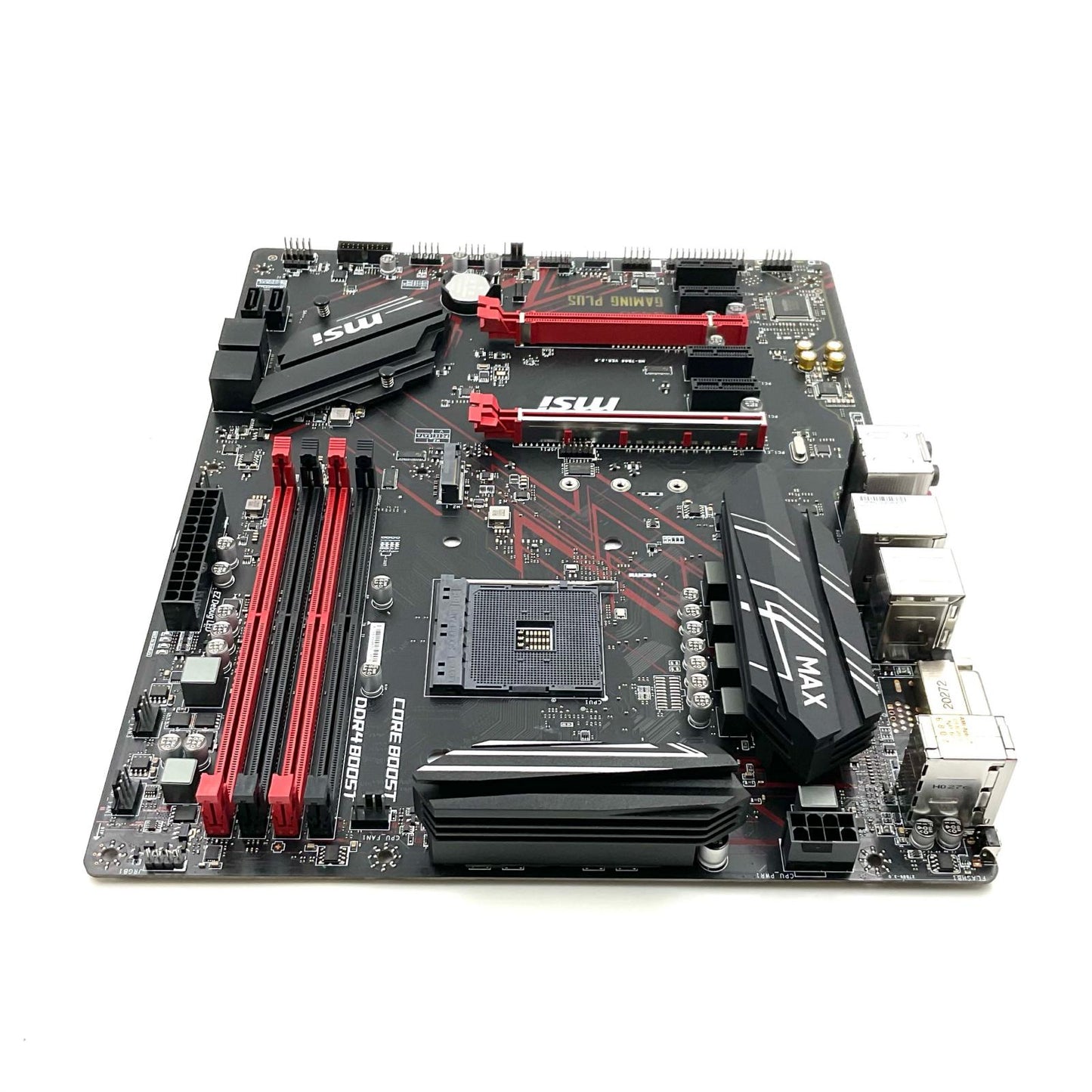 【全額返金保証】【最速発送】MSI マザーボード B450 GAMING PLUS 超美品 動作確認済